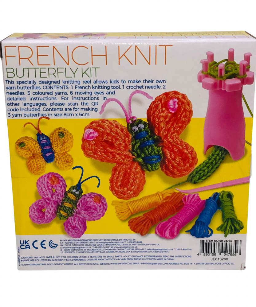 FRENCH KNIT BUTTERFLY KIT