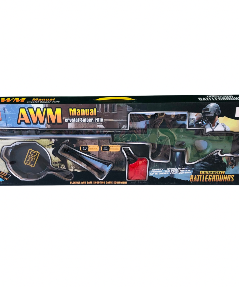 AWM Manual Crystal Sniper Rifle - Playerunknown's Battlegrounds Edition