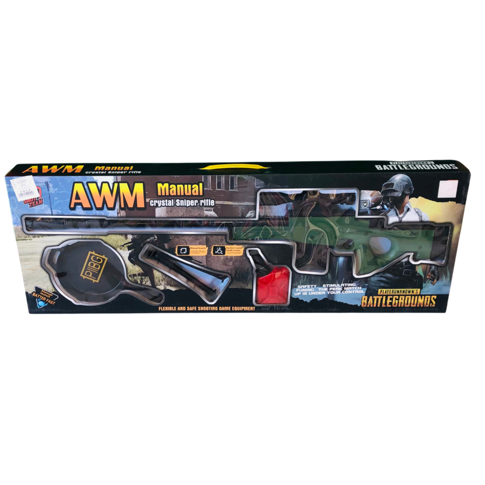 AWM Manual Crystal Sniper Rifle - Playerunknown's Battlegrounds Edition