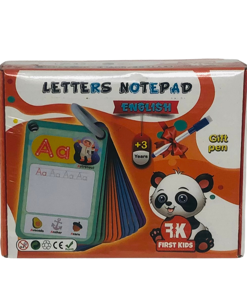 Letters Notepad English