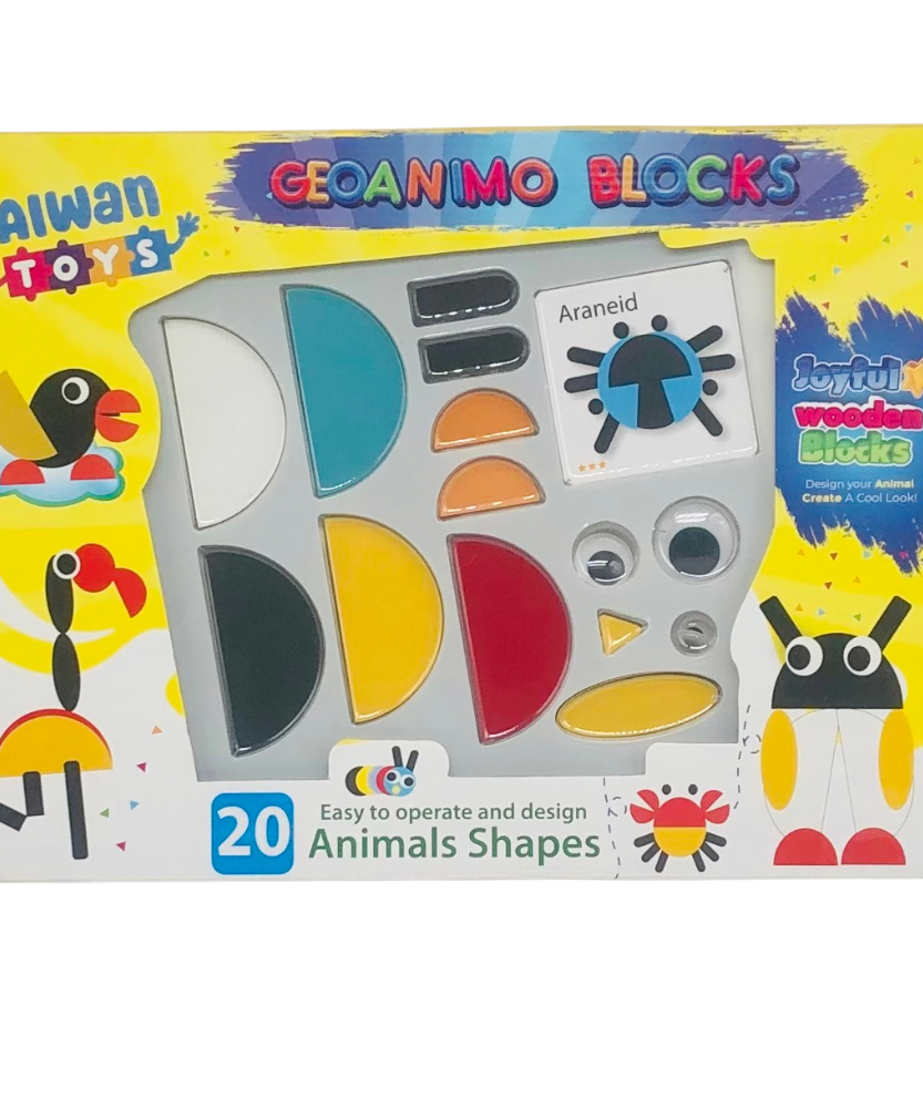 Alwan Toys Geoanimo Blocks