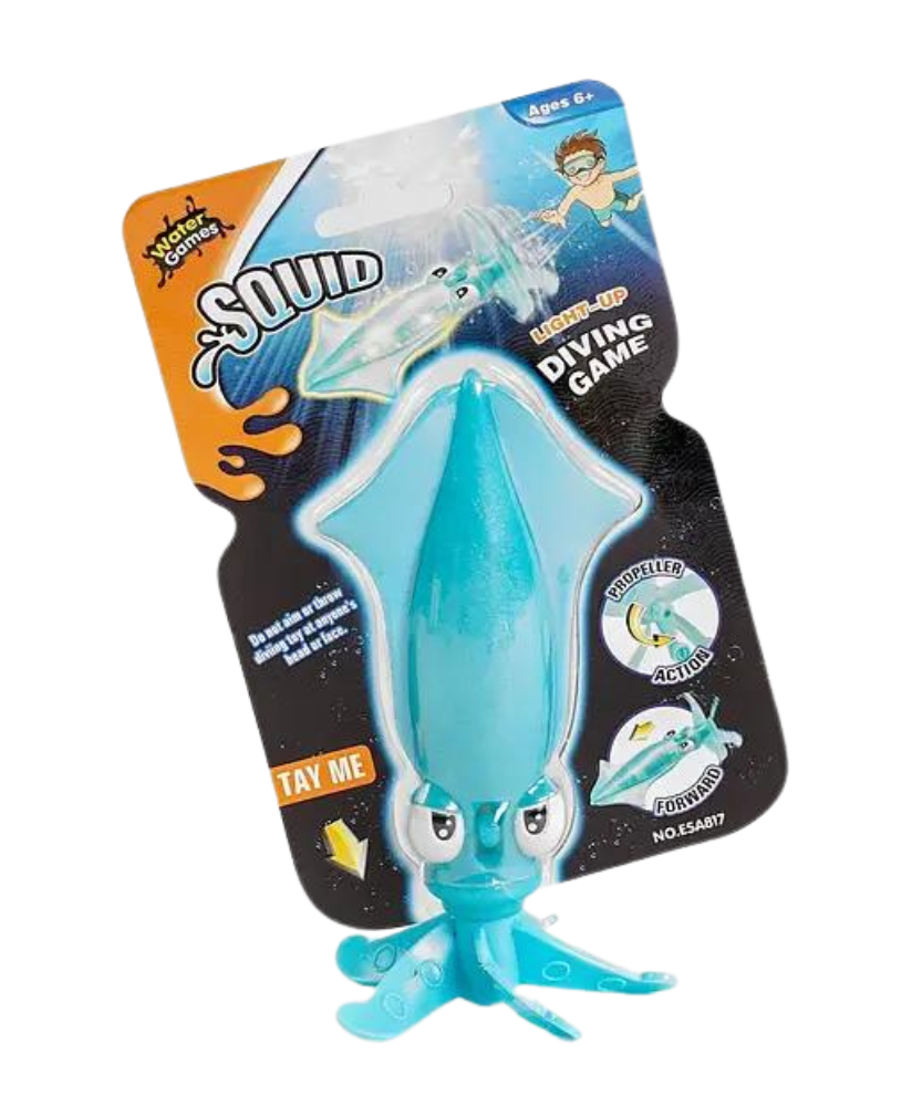 Light-up Squid Diving Game