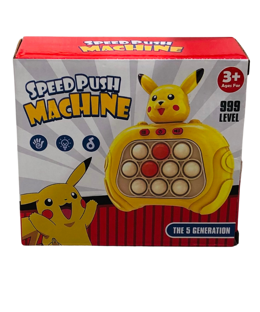 Pop It Machine Characters