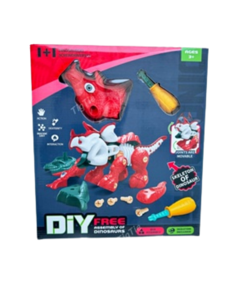 DIY Free Assembly Dinosaur Kit