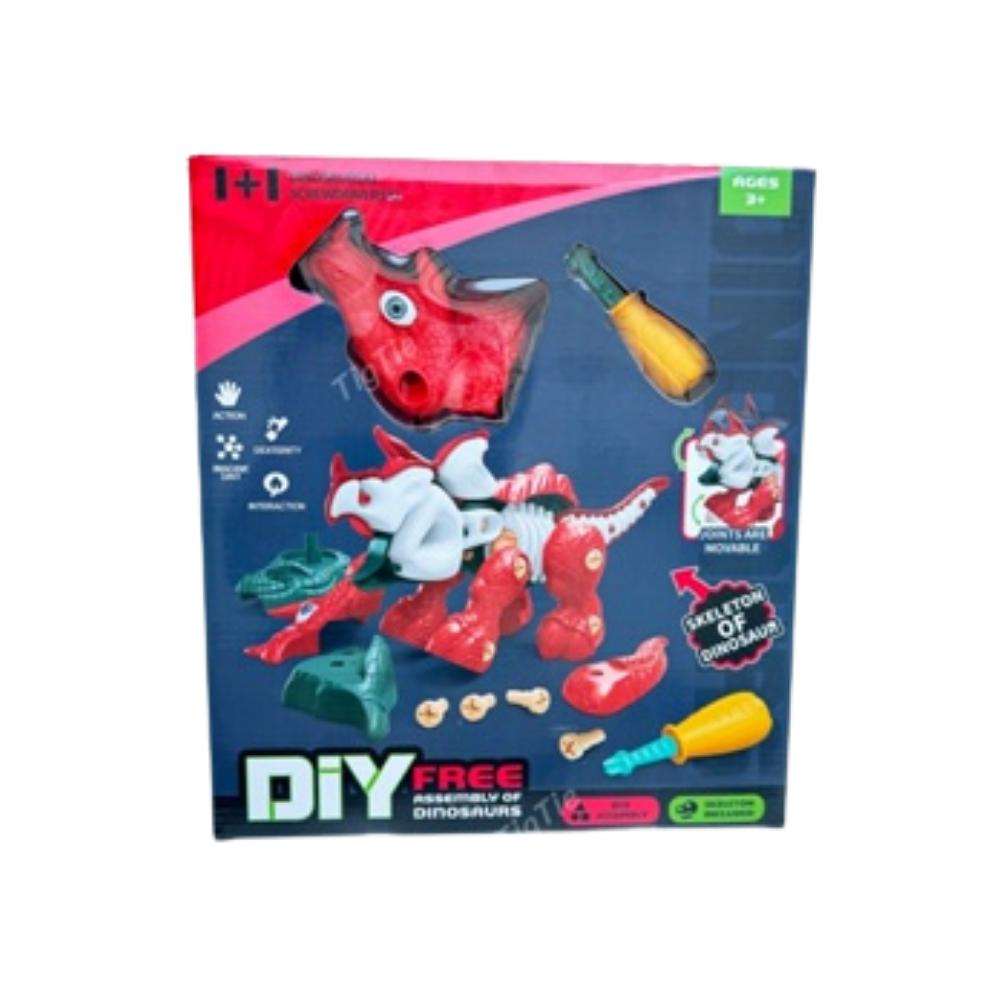 DIY Free Assembly Dinosaur Kit