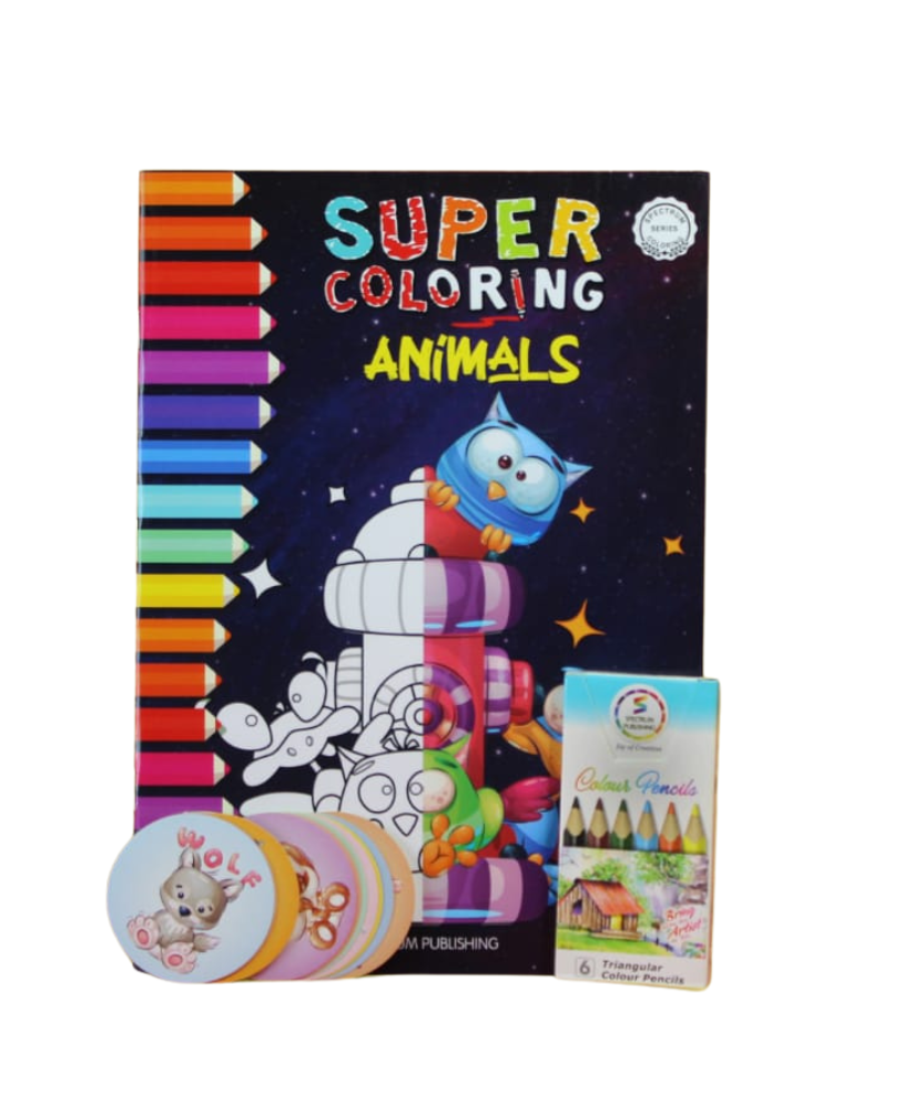 3-in-1 Super Coloring Unicorn Set