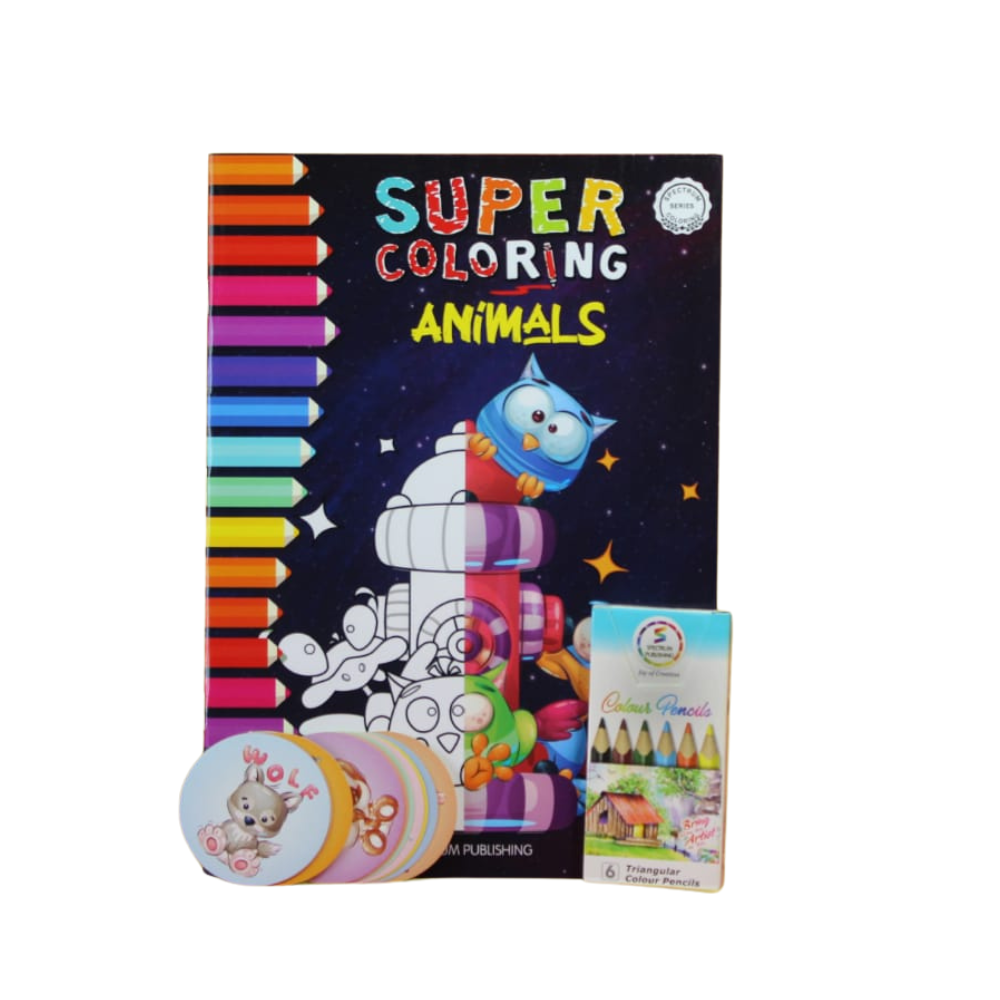 3-in-1 Super Coloring Unicorn Set