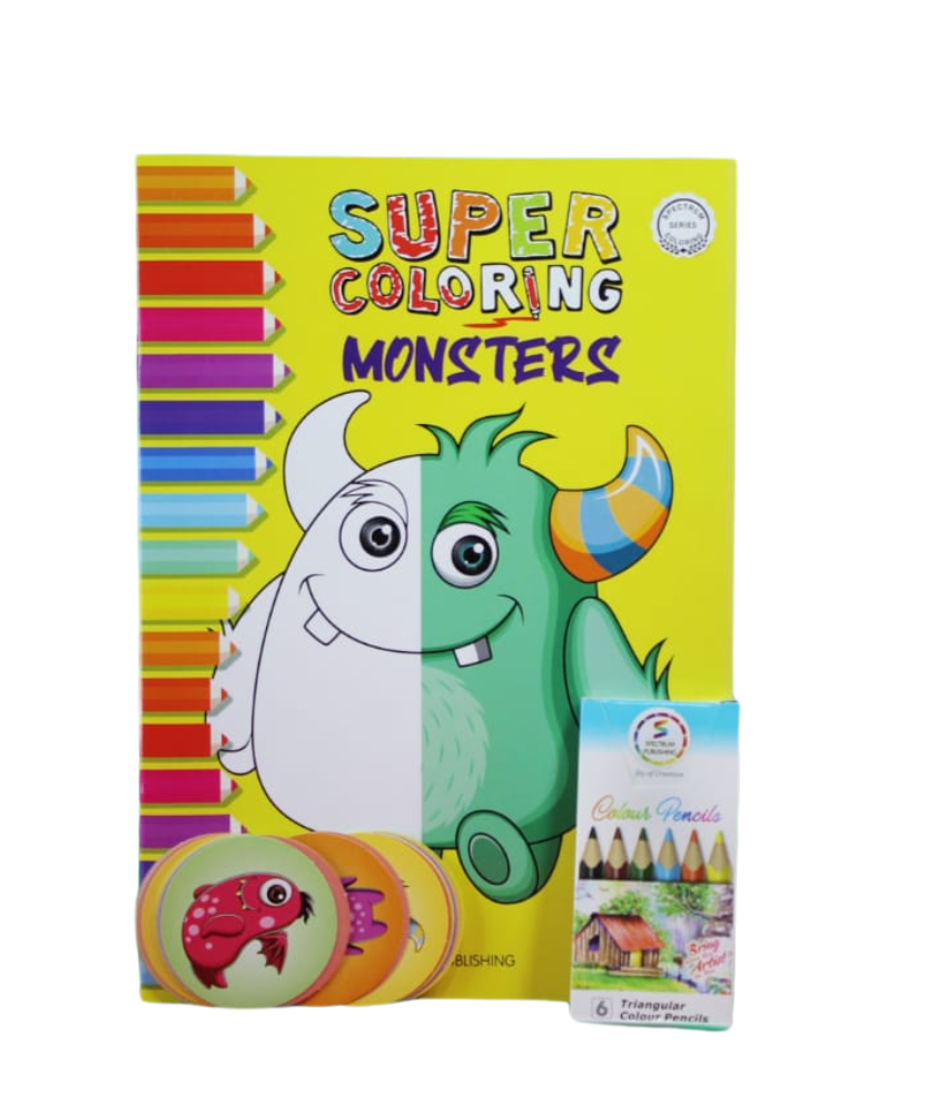 3-in-1 Super Coloring Unicorn Set