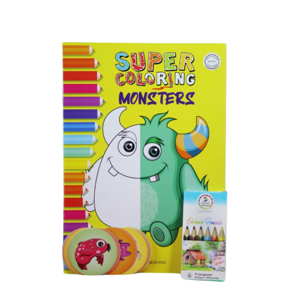 3-in-1 Super Coloring Unicorn Set