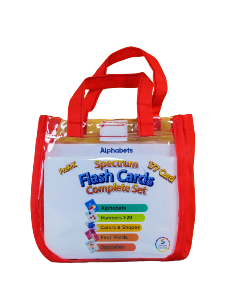 Spectrum PreK Flash Cards Complete Set - 177 Cards