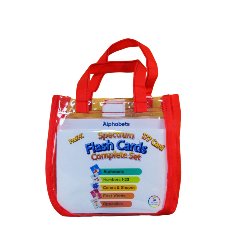 Spectrum PreK Flash Cards Complete Set - 177 Cards