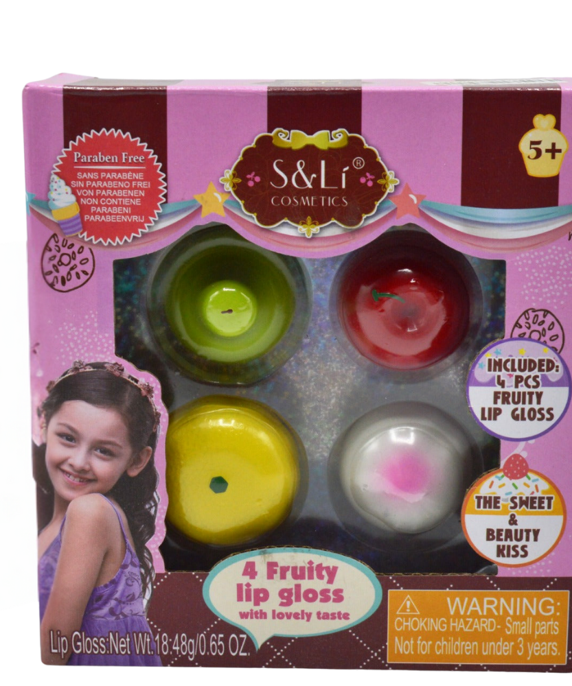 4 Fruity Lip Gloss With Lovely Taste