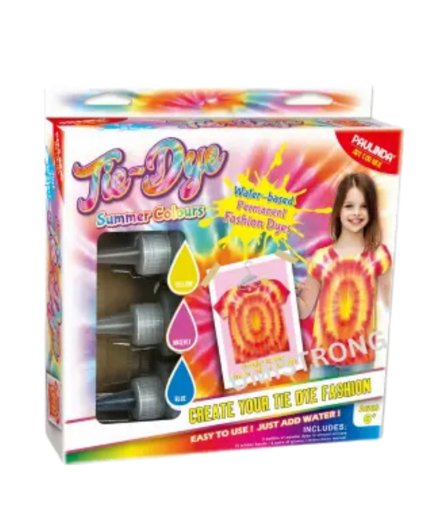 PAULINDA ART FOR KIDS Tie-Dye Summer Colours Kit