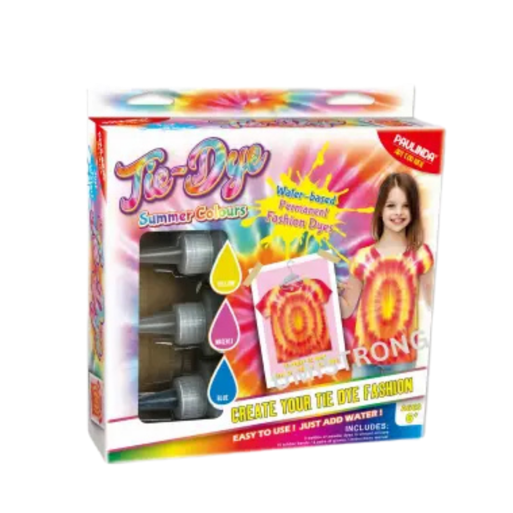 PAULINDA ART FOR KIDS Tie-Dye Summer Colours Kit