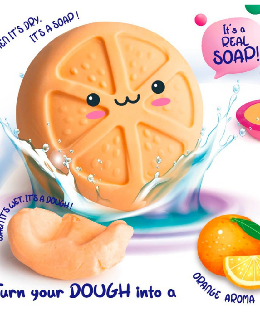Soap Dough: Turn Your Dough into an Orange Soap