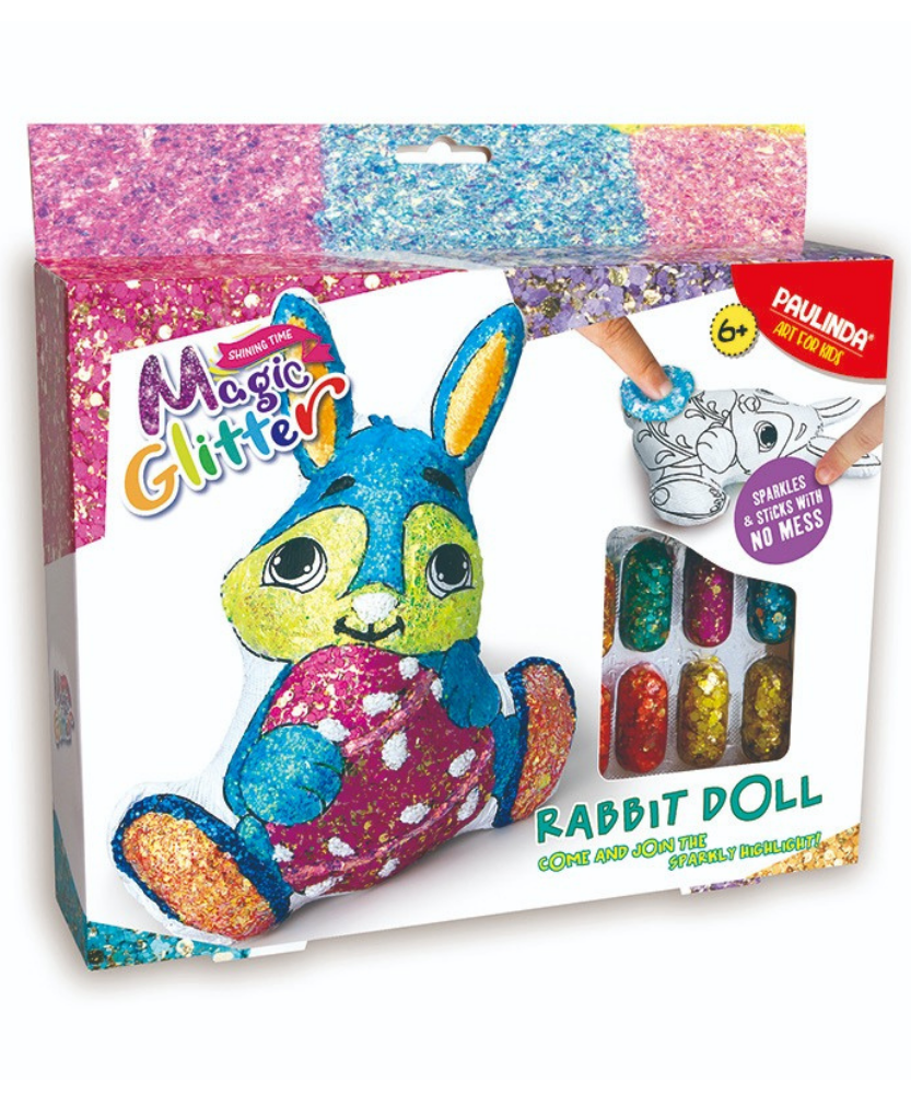 Magic Glitter DIY Plush Brooch Kit