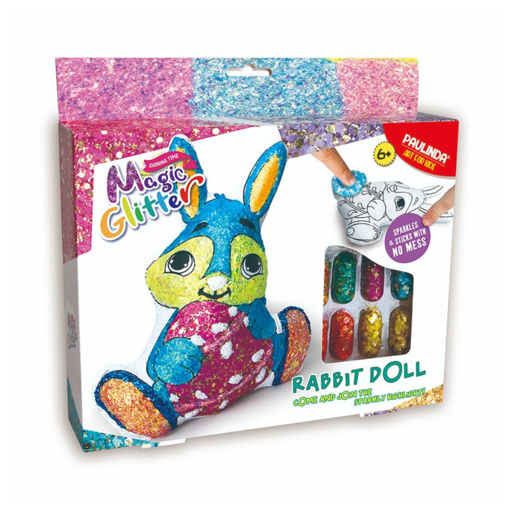 Magic Glitter DIY Plush Brooch Kit