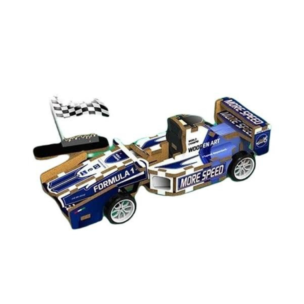 PlayfulMario Mini Vehicle Model Ambulance 3D Wood Puzzle