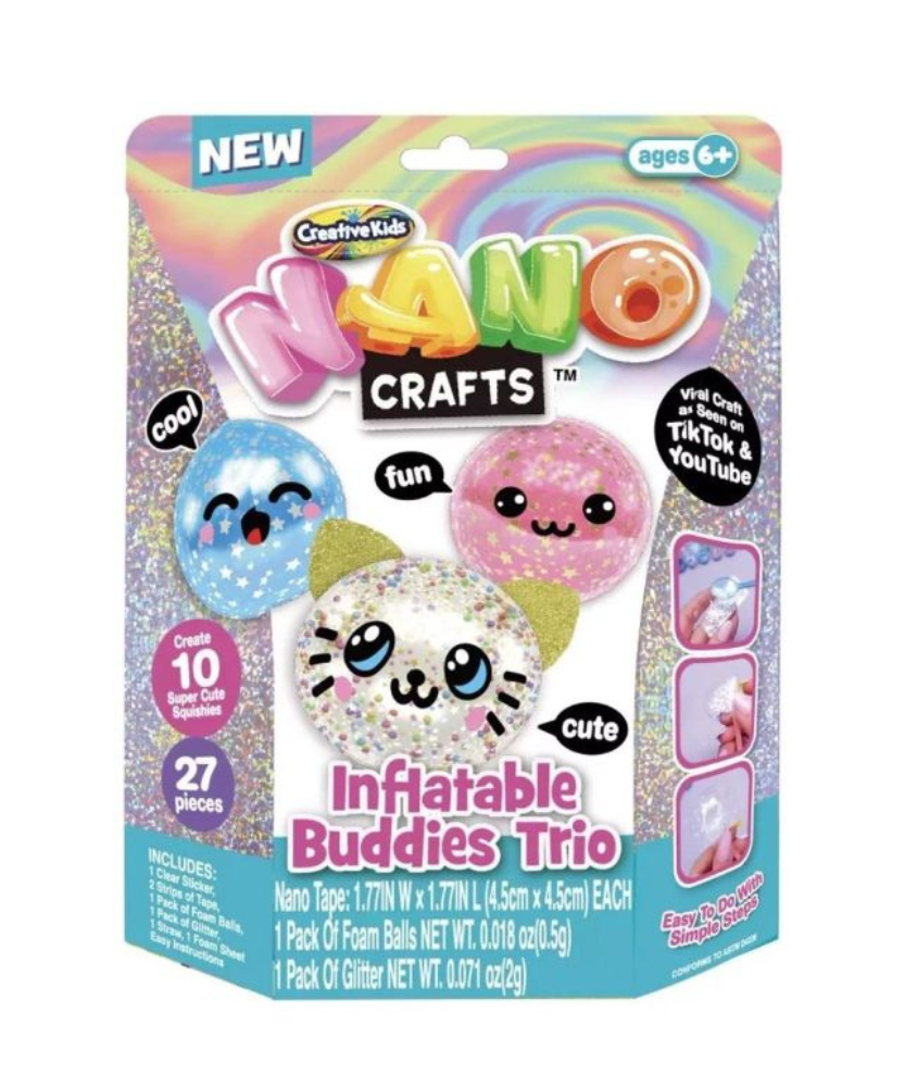 Inflatable Buddies Trio Nano Crafts