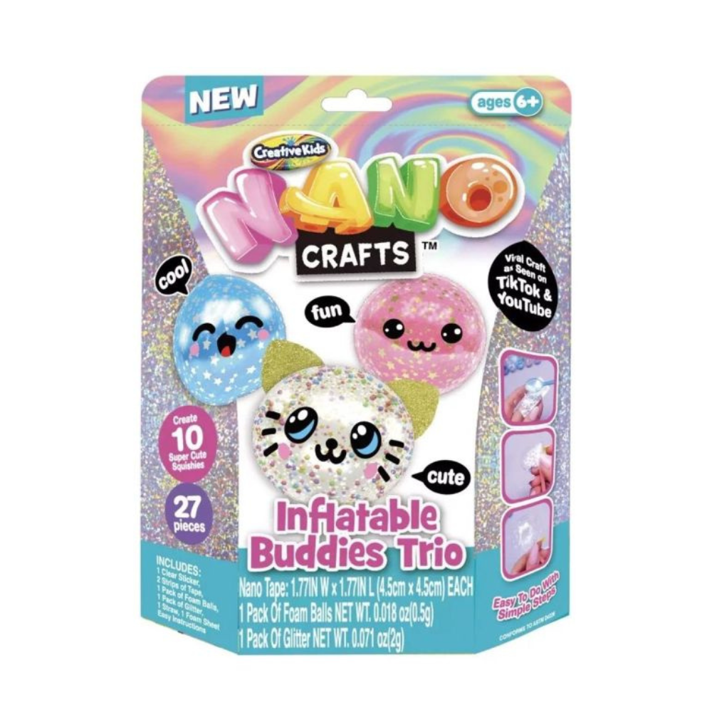 Inflatable Buddies Trio Nano Crafts