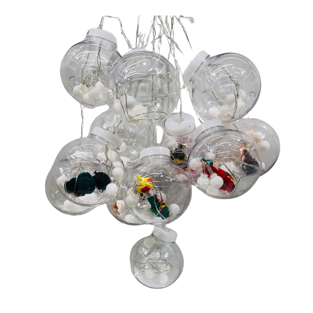 Ramadan Fananes Window Lights Wishing Ball Curtain
