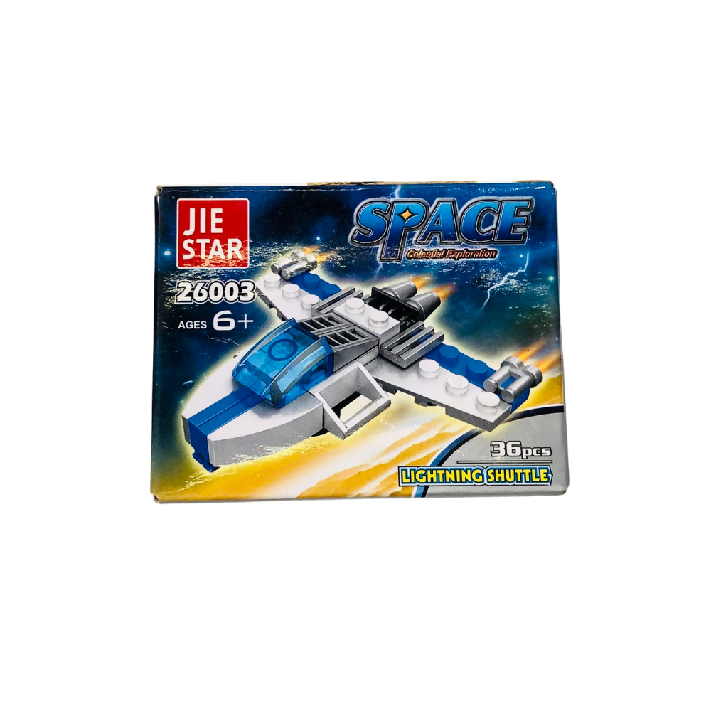JIE STAR SPACE Lightning Shuttle Building Blocks Set 26003