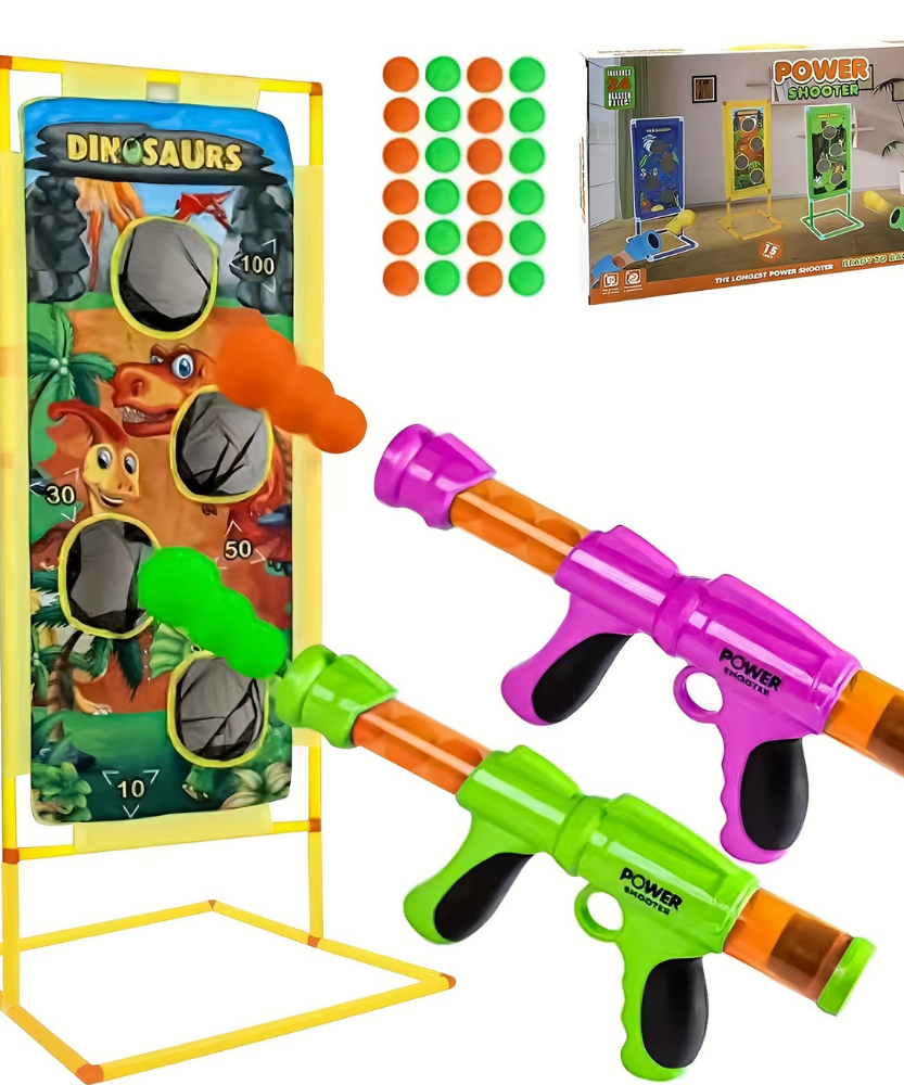 Dinosaur Aerodynamic Gun Shooting Game