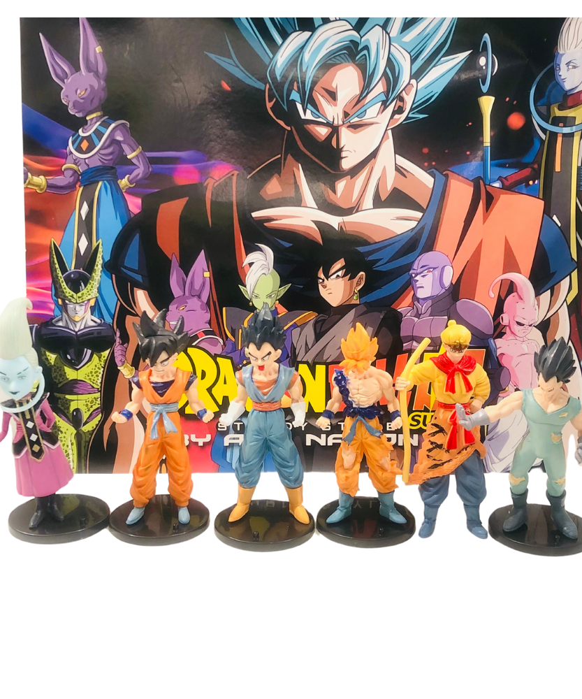 DRAGON BALL SUPER Sturdy Style Action Figure Set by ART. NAIRON KR