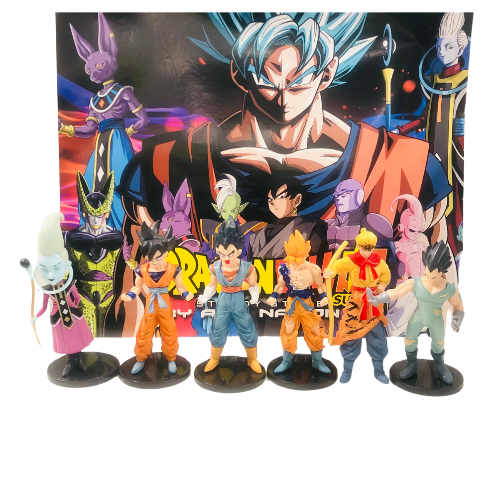 DRAGON BALL SUPER Sturdy Style Action Figure Set by ART. NAIRON KR