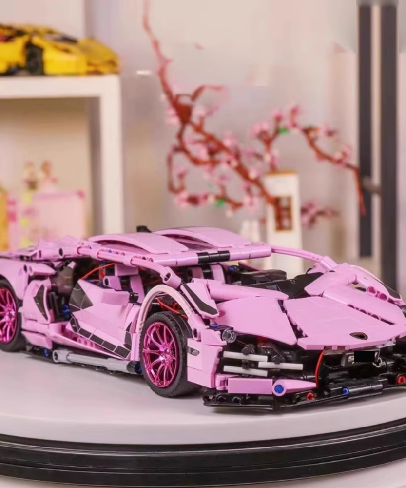 ECHN IAUE Sense Of Speed lamborghini sian  Lego 1280 PCS