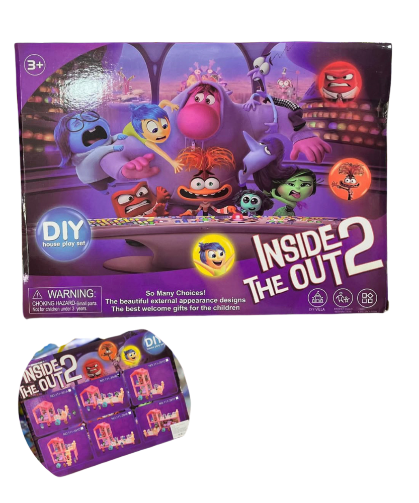 Inside the Out 2 DIY House Play Set