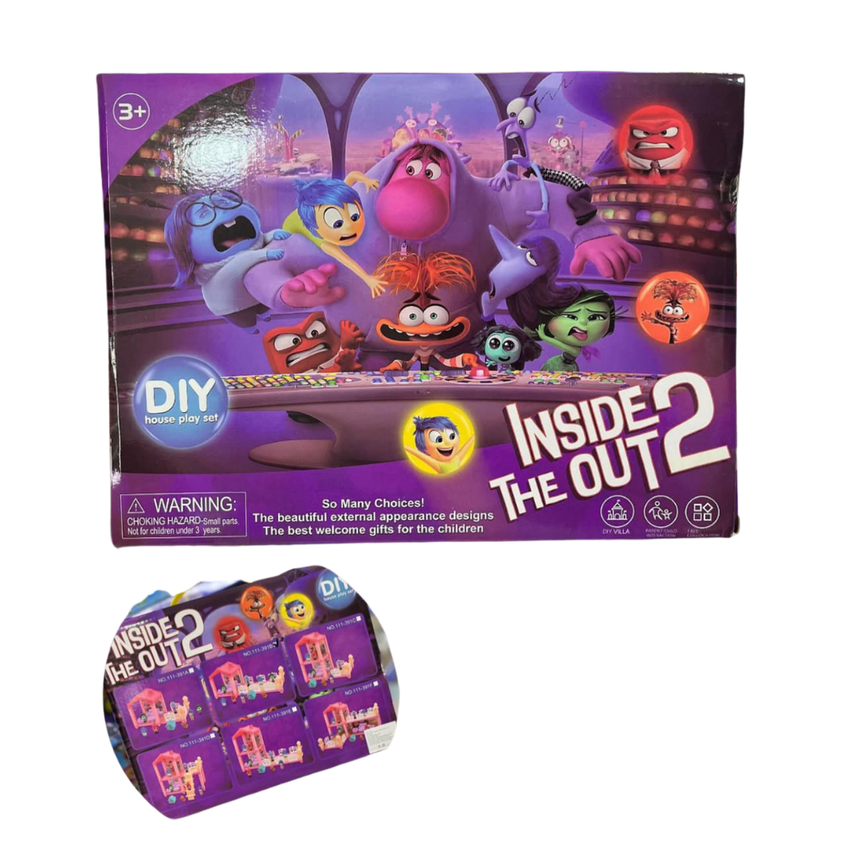 Inside the Out 2 DIY House Play Set