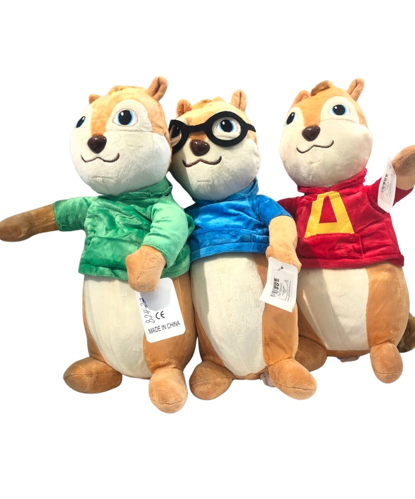 Alvin and the Chipmunks Soft Toys