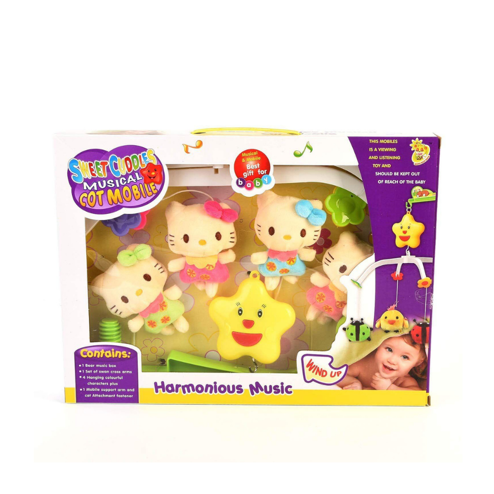Sweet Cuddle Musical Cot Mobile Harmonious Music