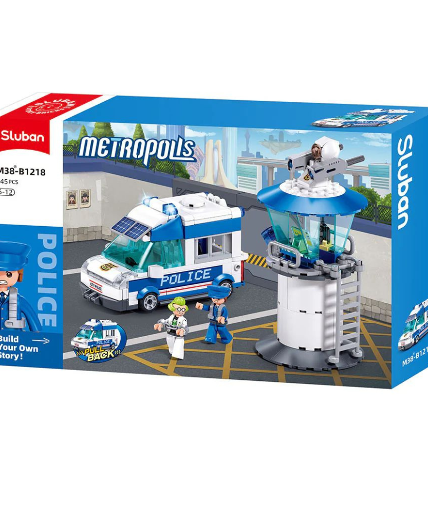 Metropolis Pull Back Car Lego
