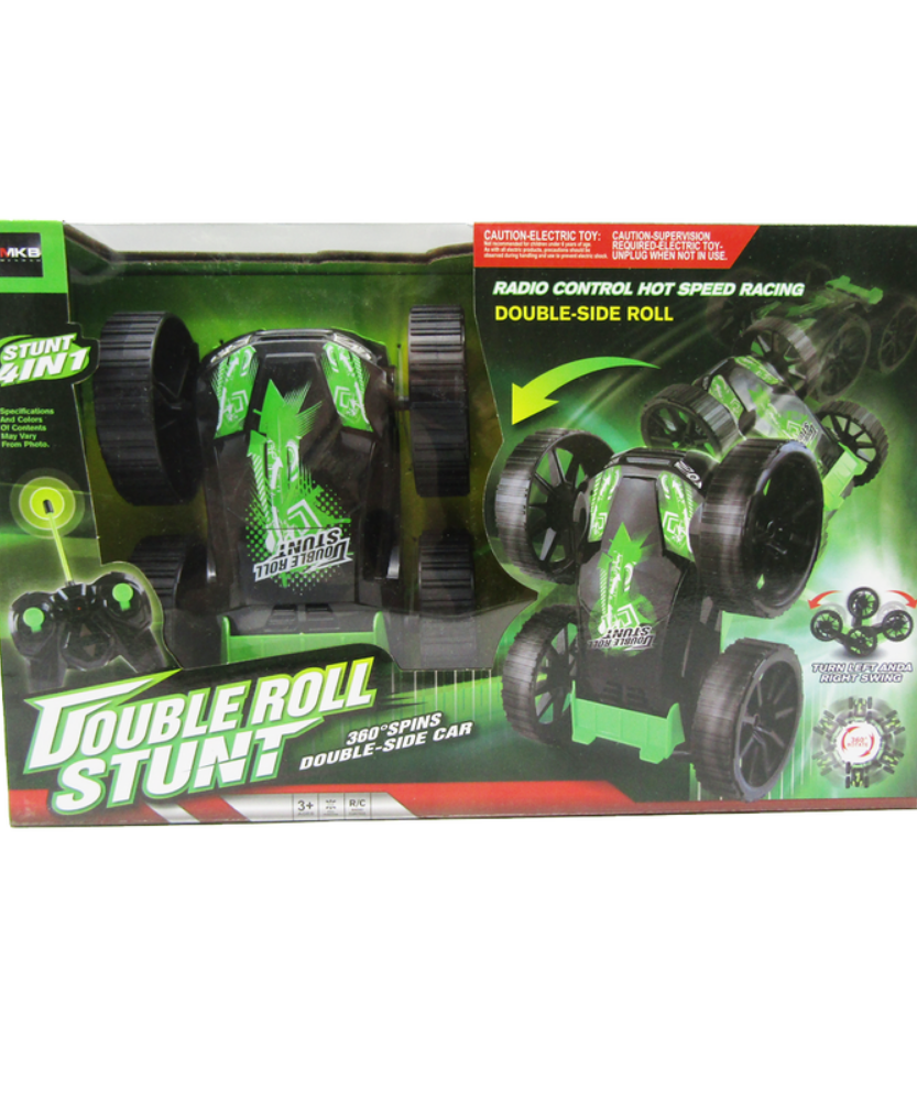 Double Roll Stunt 360 Spins Double-side Car