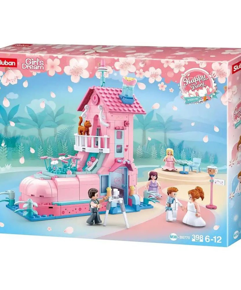Girls Dream Happy Diary Wedding Lego