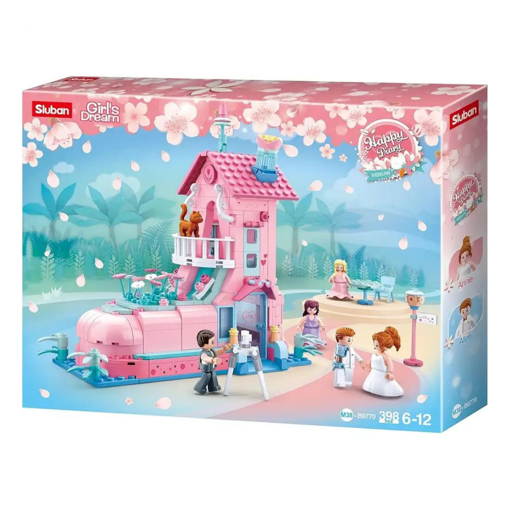 Girls Dream Happy Diary Wedding Lego
