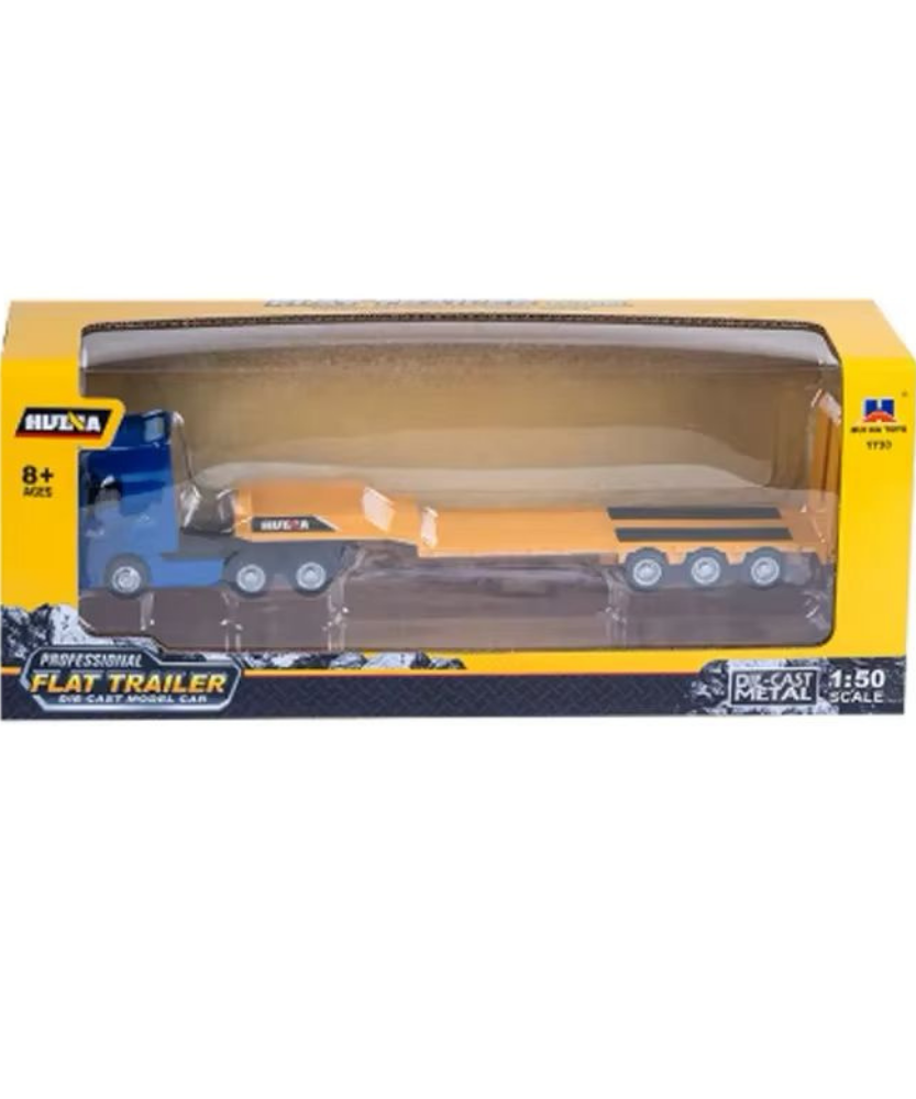 Hulna Super Truck Professional Container Trailer Die-Cast Model Car