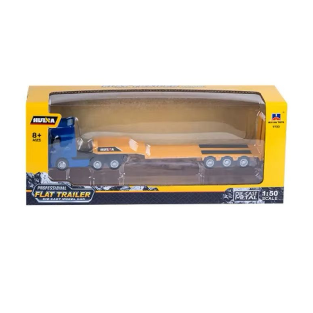 Hulna Super Truck Professional Container Trailer Die-Cast Model Car