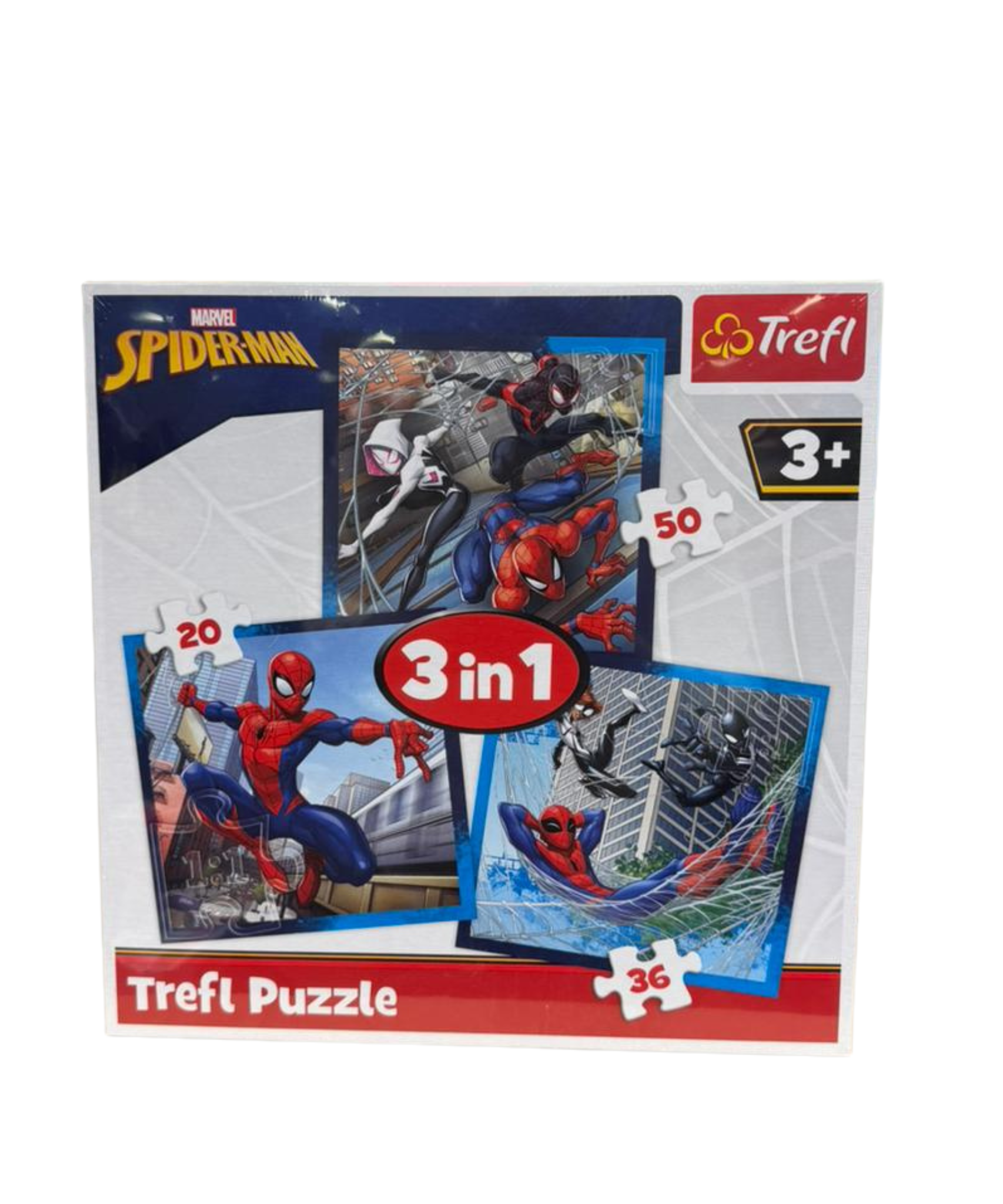 Spider man 3 in 1 Trefl Puzzle