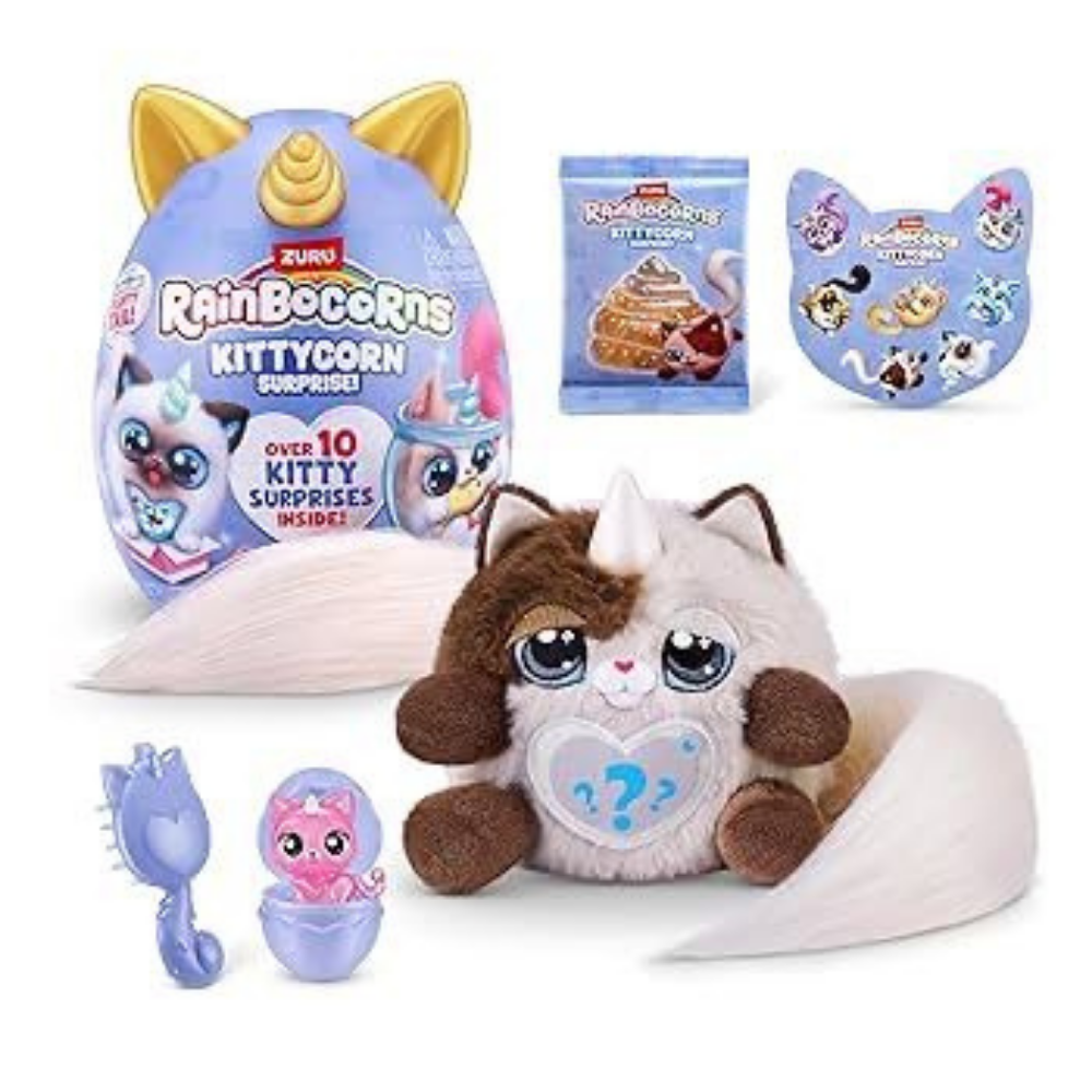 Zuru Rainbocorns - Kittycorn Surprise 10+ Surprises Fluffy Tail - Series 9