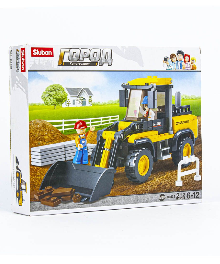 Town Construction H-08 Truck 212 PCS Lego