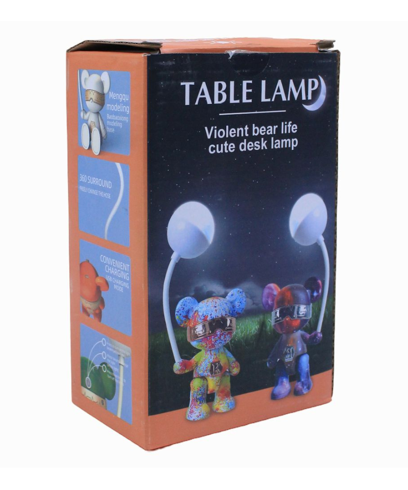 Table Lamp Violent Bear Life Cute Desk Lamp
