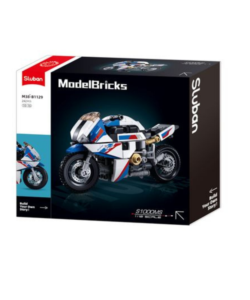 Model Bricks Motorcycle Lego
