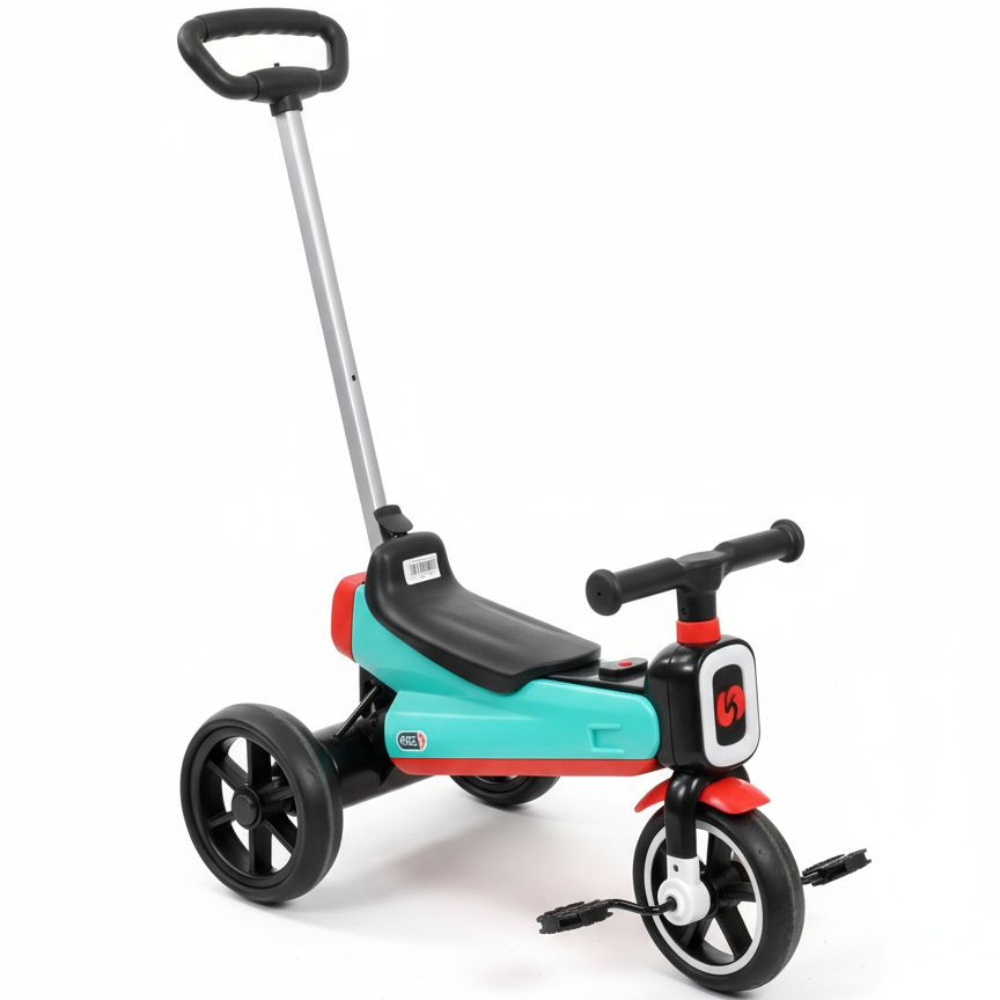 Baby Tricycle Green With Handle