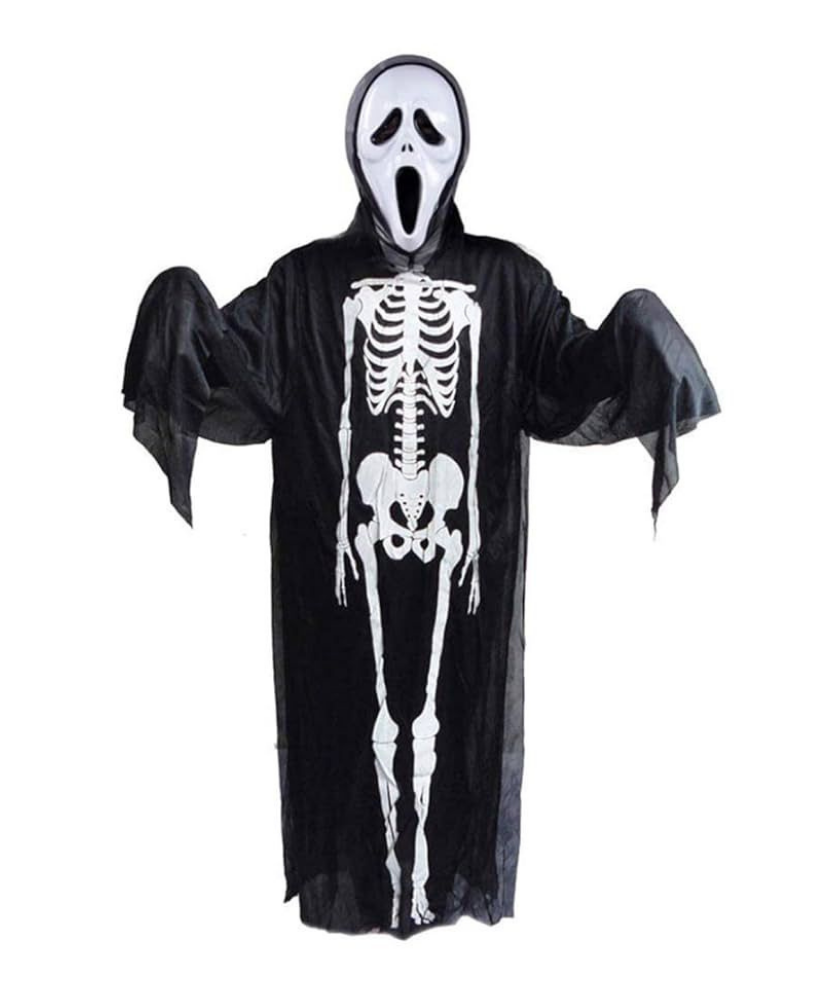 Halloween Ghost Skeleton Costume 120 CM