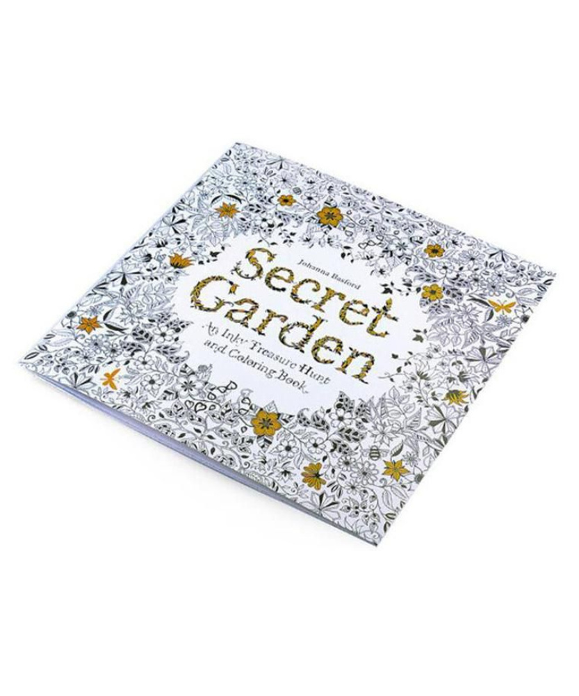 Secret Garden An Inky Trasure Hunt And Colouring Book