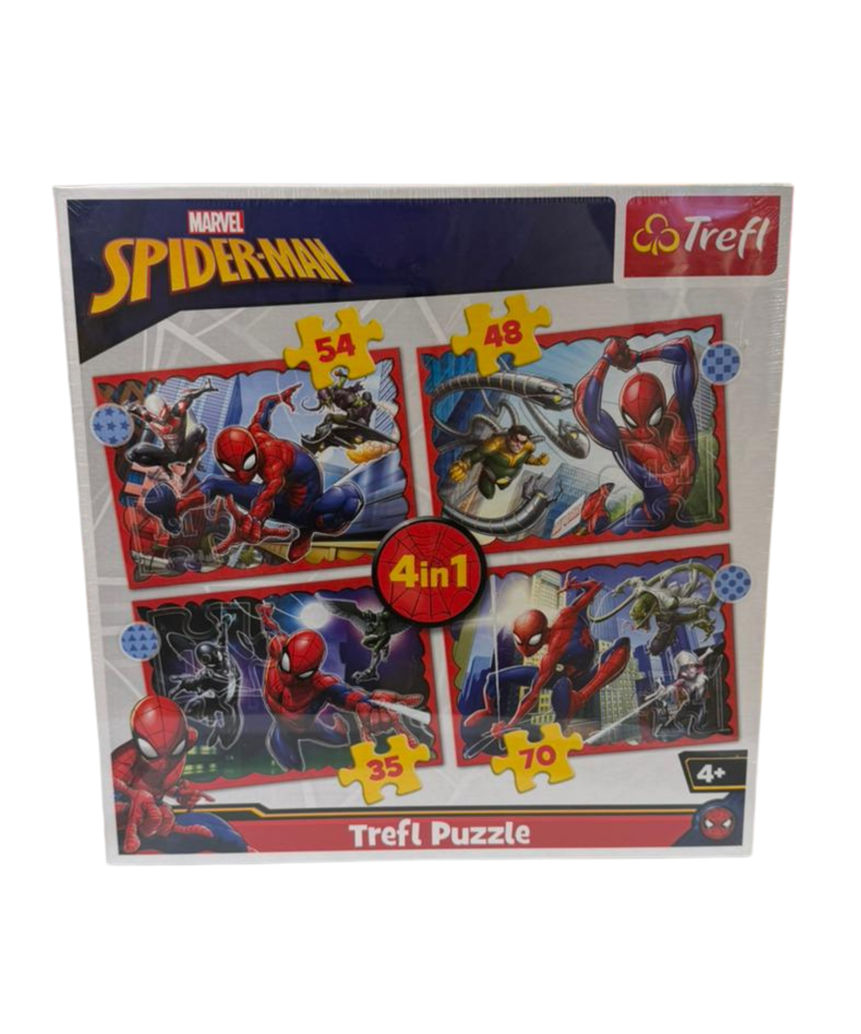 Marvel Spider-Man 4 in 1 Trefl Puzzle