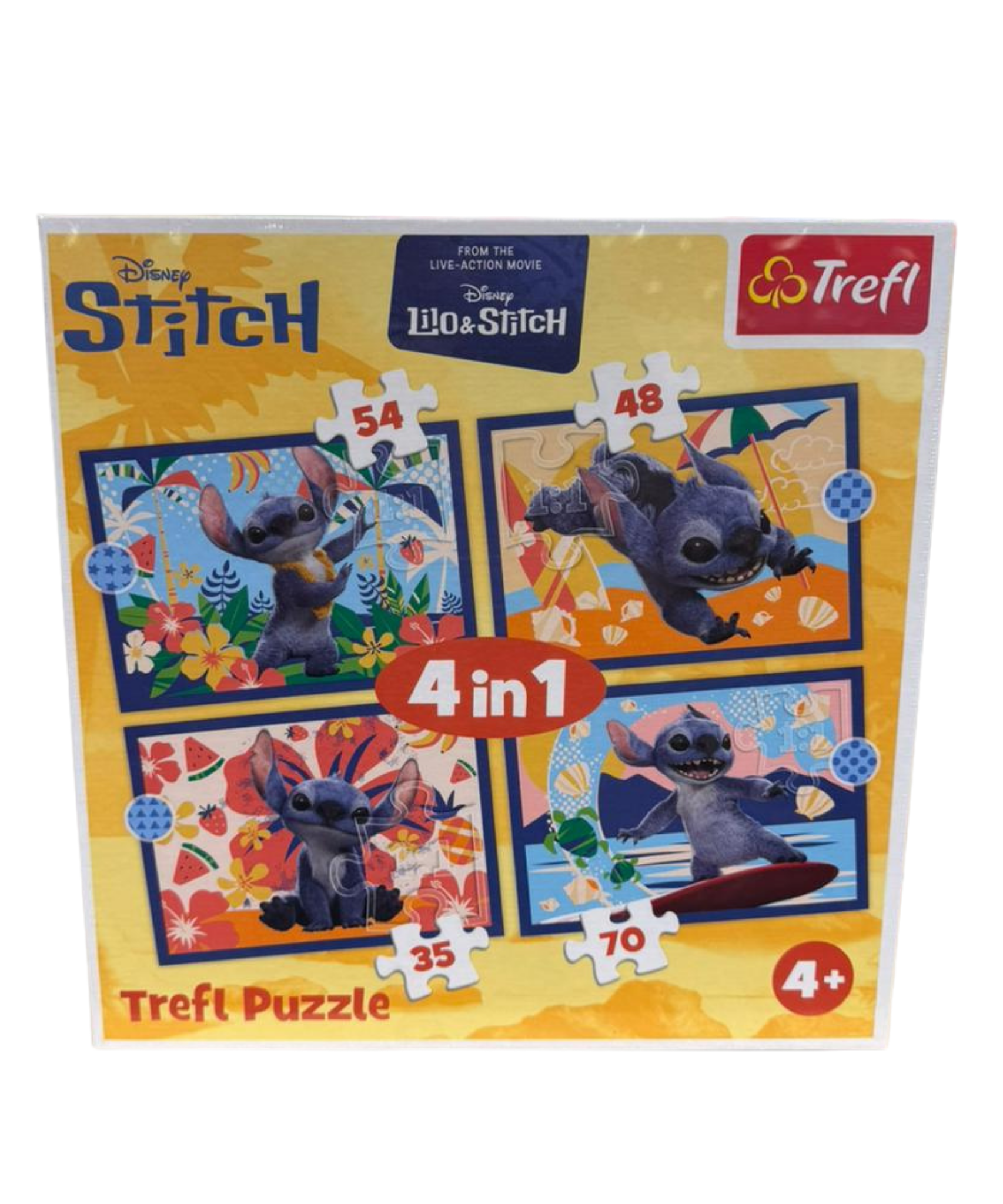 Stitch 4 in 1 Trefl Puzzle